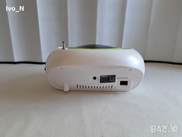 Lenco SCD-38  / FM радио / CD/ MP3/ AUX., снимка 7 - Радиокасетофони, транзистори - 51228949