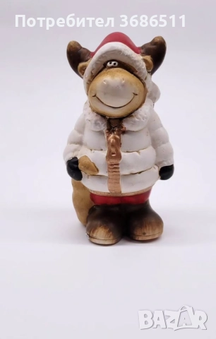 Керамични коледни декорации, снимка 10 - Декорация за дома - 52260903