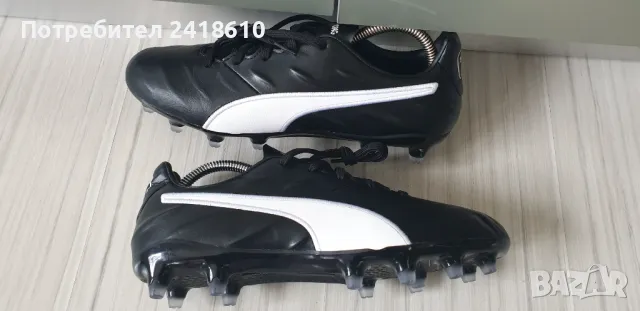 Puma KING Leather Мens Size 40.5/ 26см НОВО! UK 7 US 8 Ест. Кожа ОРИГИНАЛ! Бутонки с цяло ходило., снимка 9 - Спортни обувки - 49675301