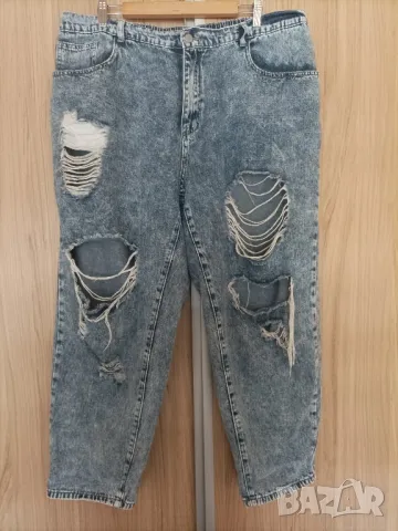 Макси дънки с кръпки , снимка 1