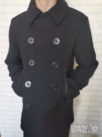 SCHOTT 740N Ново вълнено палто 