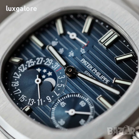 Мъжки часовник Patek Philippe Nautilus 5712/1A-001 с автоматичен механизъм, снимка 5 - Мъжки - 51149388