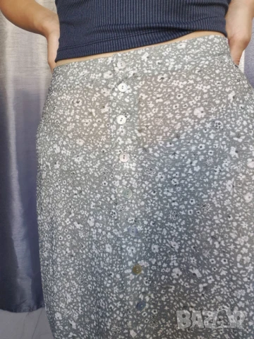 Дълга лятна пола Pull&Bear, снимка 2 - Поли - 51316499