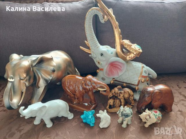 колекция от слончета, снимка 2 - Декорация за дома - 45468601