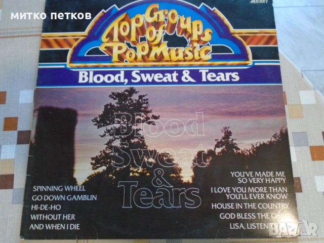плоча Blood Sweet and Tears, снимка 2 - Грамофонни плочи - 52384616