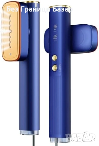 Нова Преносима парна ютия 2 в 1 1200W 120 мл за дрехи пътуване Стиймър