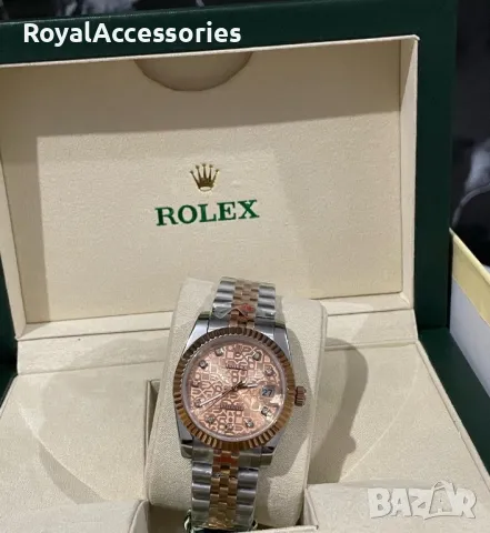 Дамски автоматичен часовник Rolex, снимка 2 - Дамски - 46920250