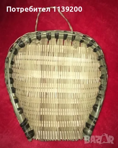 9бр нови африкански панерчета ракита и бамбук, снимка 4 - Декорация за дома - 50309370