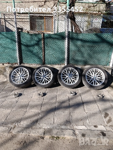 Джанти BMW Style 94 R18 ET24 Хубави зимни гуми и фланци с болтове