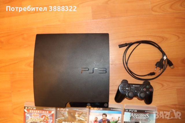 PlayStation 3 slim, снимка 3 - PlayStation конзоли - 46174754