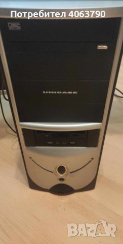 настолен компютър за части с работещ монитор LG Flatron L1919S, снимка 1 - За дома - 45248628