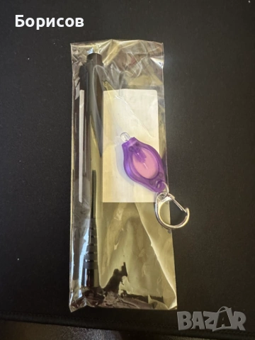 Комплект за проверка на фалшиви пари - Маркер + UV Ключодържател, снимка 2 - Друго - 53485672