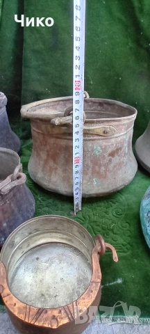 8бр малки бакърени менчета , снимка 12 - Антикварни и старинни предмети - 54125838