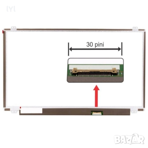 IPS дисплей 15.6" Full HD мат, снимка 4 - Части за лаптопи - 52969284