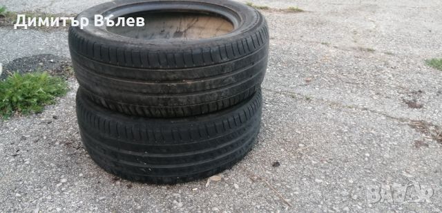 Гуми 215 55 16 Мишелин Michelin 2 броя. Нов внос. Не са нови. , снимка 5 - Гуми и джанти - 45279300