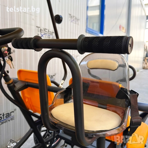 Електрическата рикша с педали Tourist-4 23Ah , снимка 7 - Мотоциклети и мототехника - 52414992