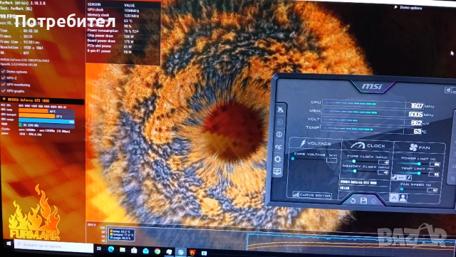 Видеокарта HP NVIDIA GeForce GTX 1080 8GB GDDR5X 256-bit DVI HDMI 3xDisplayPort PCI-E, снимка 6 - Видеокарти - 53812518