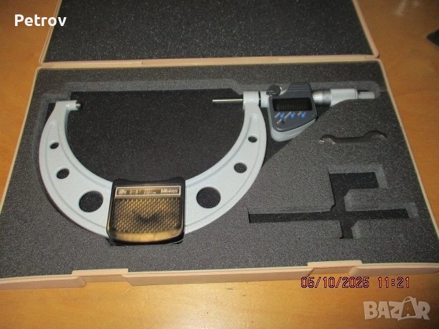 Mitutoyo - MDC-5" MJ - No.293-351 - MADE IN JAPAN - Дигитален Микрометър 5 - 6" / IP 65 - GERMANY !!