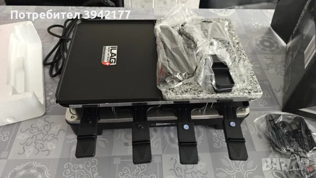 Електрически раклет грил 3 в 1 Raclette grill 3 in 1 Star, снимка 1 - Скари - 49020022