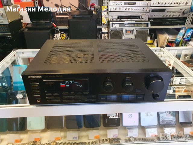 Ресийвър Pioneer SX-339 Две по 85 вата на 4 ома. В отлично техническо и визуално състояние., снимка 2 - Ресийвъри, усилватели, смесителни пултове - 45452542