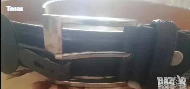 LEDER GURTEL Нов Мъжки Колан Изцяло от Естествена Кожа с Етикет 135см