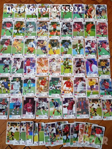 Akas Стари карти колекционерски футболни картички