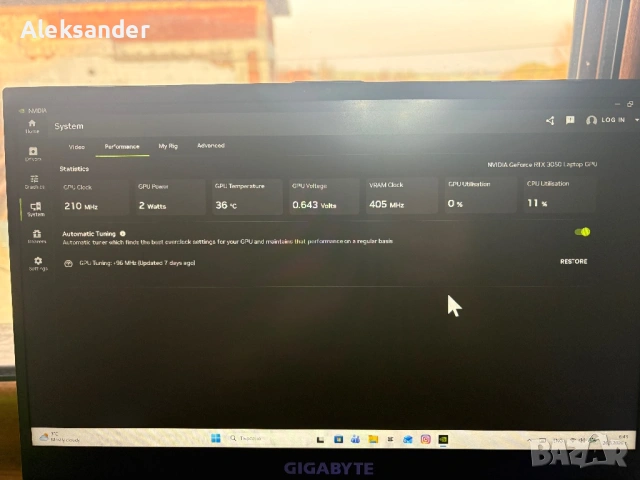 Геймърски Gigabyte G5 GE | i5-12500H | RTX 3050ti | + ПОДАРЪК Охладител, снимка 7 - Лаптопи за игри - 53979919