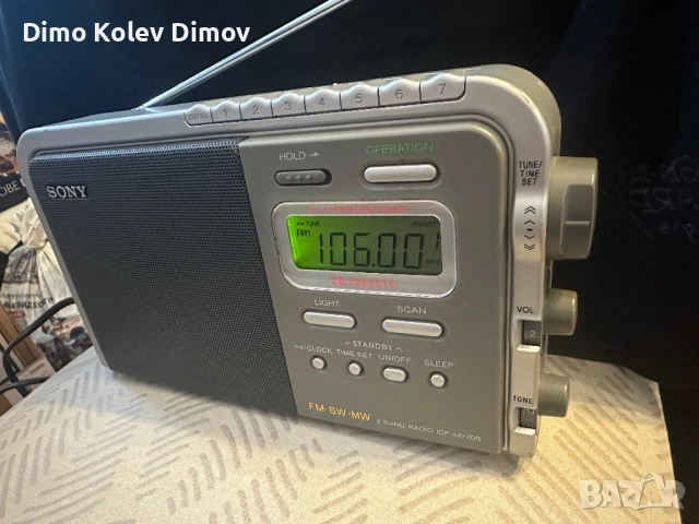 SONY ICF M 770S Радио, Транзистор, снимка 4 - Радиокасетофони, транзистори - 53934942