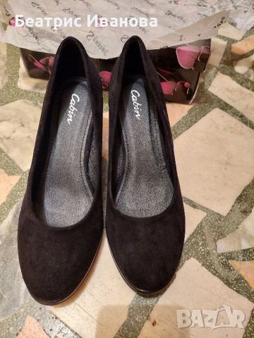 Обувки, снимка 3 - Дамски обувки на ток - 45639842