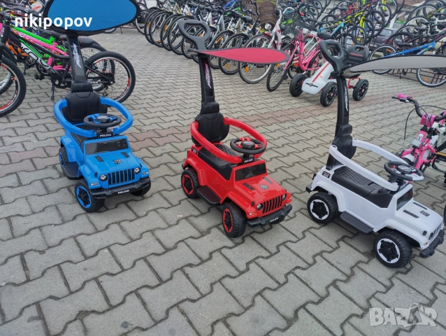 MONI Кола с дръжка 2в1 POLICE, снимка 12 - Детски велосипеди, триколки и коли - 53564902