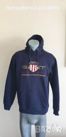 GANT Shield Hoodie Mens Size M  НОВО! ОРИГИНАЛ! Мъжки Суичер!, снимка 8 - Суичъри - 45406239