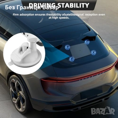 Нова Стойка за Starlink Mini с мощни вендузи за кола RV лодка стъкло шибедах кемпер, снимка 7 - Друга електроника - 54206869