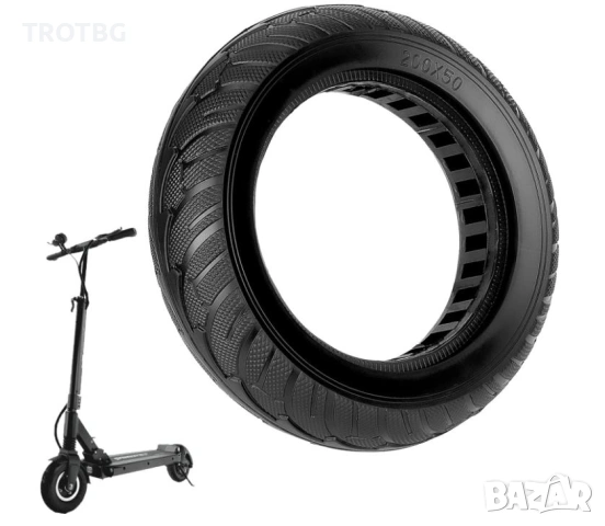 Плътна гума 200×50 за Dualtron Speedway Mini 4 Pro и SpeedTrott GX12, снимка 6 - Други спортове - 53831182