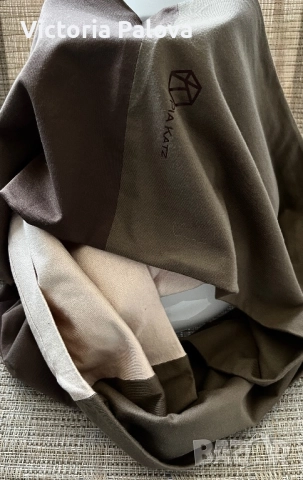 Стилен дизайнерски шал Snood от PIA KATZ, снимка 2 - Шалове - 52934735