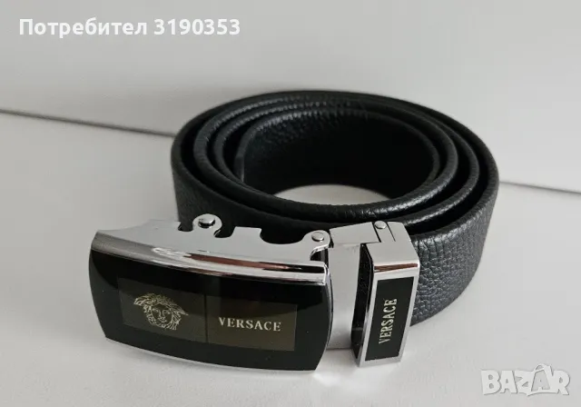 Мъжки колан Versace , снимка 2 - Колани - 48317673