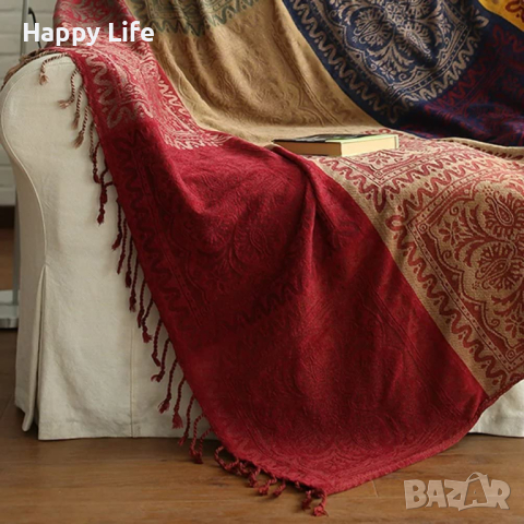 Двулицево покривало за мека мебел "Калина", снимка 3 - Олекотени завивки и одеяла - 44978159