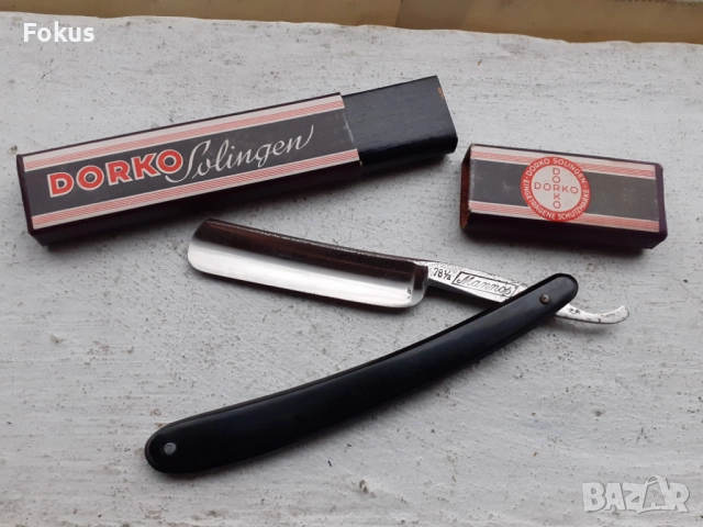 Топ - колекционерски бръснач Mannos Solingen