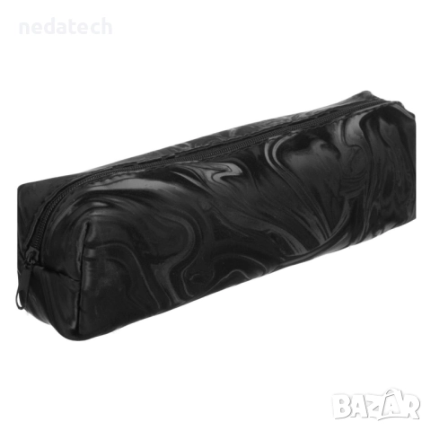 Училищен несесер, Черен,  20.5x5x6 см.