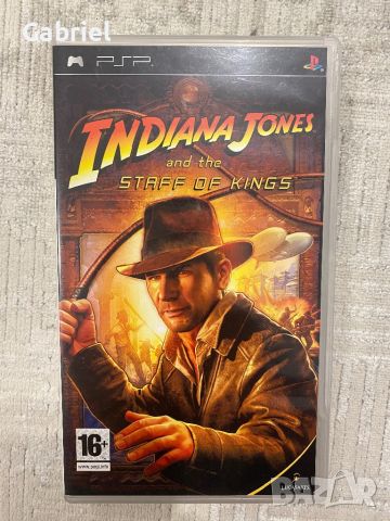 Indiana Jones and the Staff of Kings PSP, снимка 1 - Игри за PlayStation - 45846150