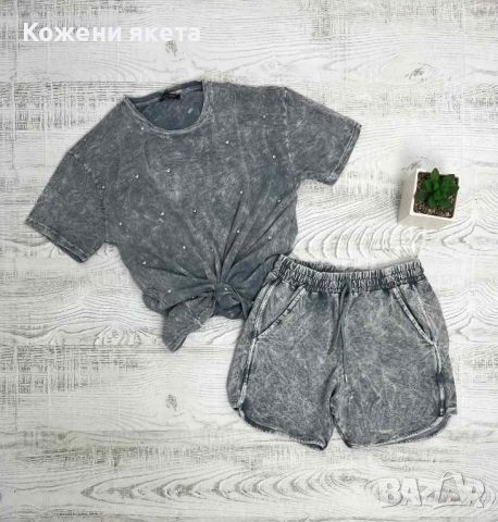 Тениска или панталонки варен памук хит модел, снимка 3 - Тениски - 45791709