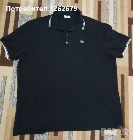 Lacoste 100% оригинална тениска размер xxl, снимка 5 - Тениски - 45927108