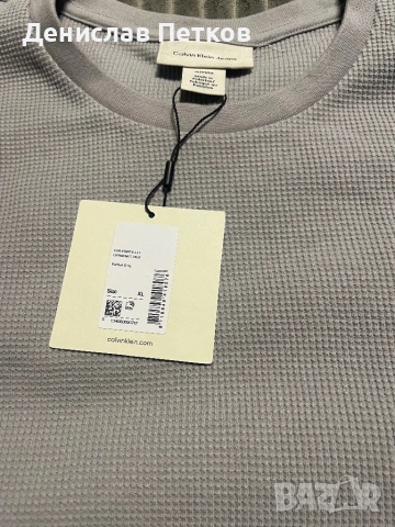 Мъжка блуза Calvin Klein, снимка 3 - Блузи - 53750295