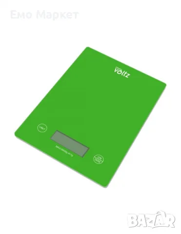 Кухненска везна Voltz, 5 кг., 2хААА батерии, LCD екран, снимка 5 - Други - 50169573