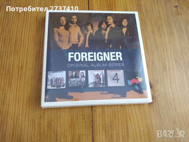 FOREIGNER - BOX SET 5cd 30лв оригинални дискове