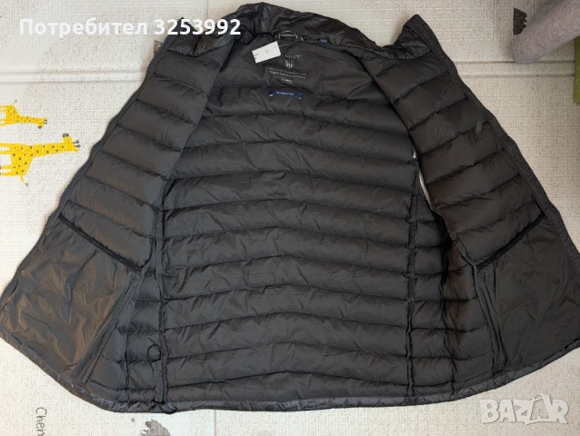 Ултралек пухен елек Gant НОВ!, снимка 6 - Якета - 53946446