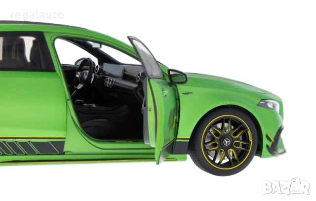 B66960670,умален модел die-cast Mercedes-AMG A 45 S 4MATIC,1:18, снимка 4 - Колекции - 52352289