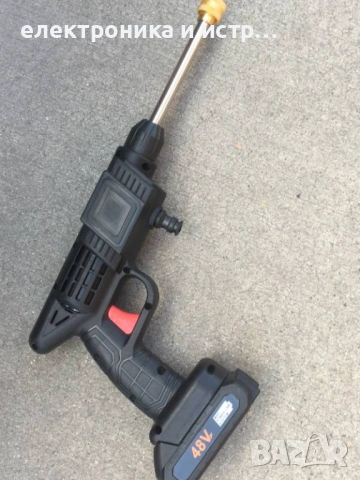 Акумулаторна водоструйка 4л/мин 22 бара , снимка 4 - Градинска техника - 53186435