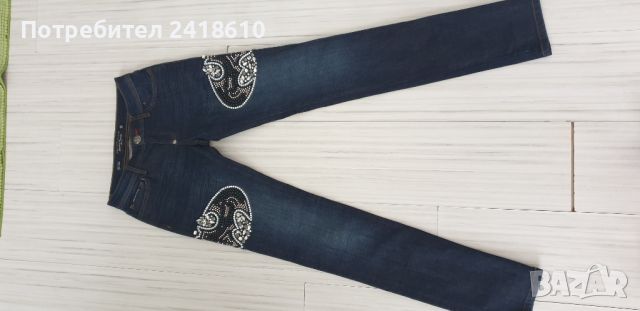 Philipp Plein Made in Italy Slim Fit Womens Size 27 НОВО! ОРИГИНАЛ! Дамски  Дънки!, снимка 2 - Дънки - 46189841