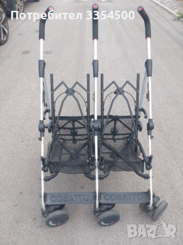 Количка за близнаци Cosatto Supa Dupa Twin Ahoy , снимка 3 - Детски колички - 51644579