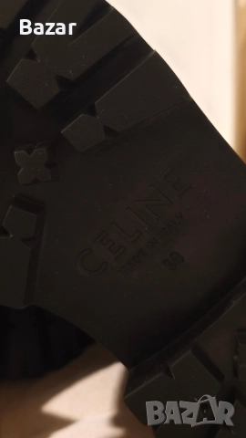 Боти Celine Дамски Размер 38 Нови Пълен Комплект Оригинални, снимка 7 - Дамски боти - 52370905